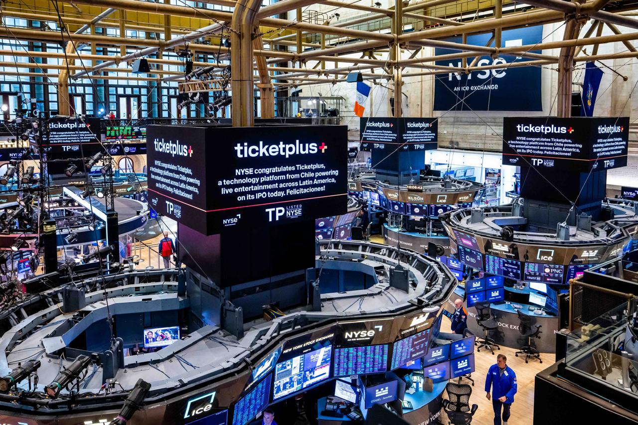 Ticketplus en el piso de NYSE American durante su debut